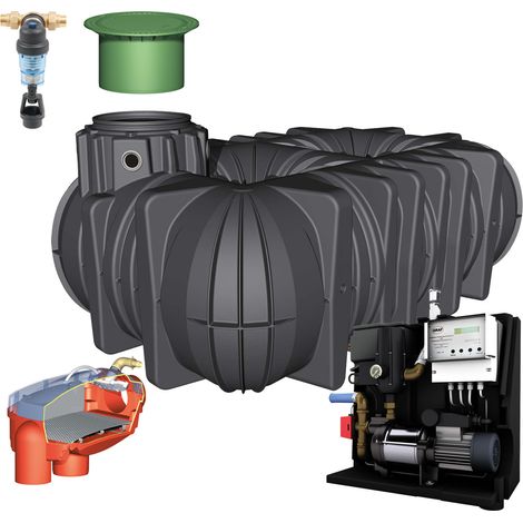 Platin Komplettpaket Haus Professionell 7500 L, begehbar (1/5)