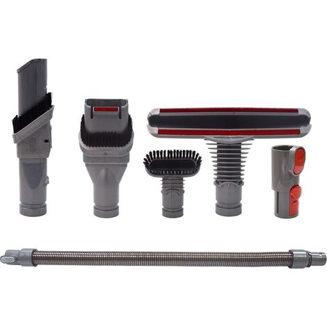 6in1 Trade-Shop Staubsauger-Zubehör Set für viele Dyson Staubsauger (z.B. DC07 DC14 DC22 DC24 V6 V8 und viele mehr) ersetzt 968235-01 908887-02 (1/5)