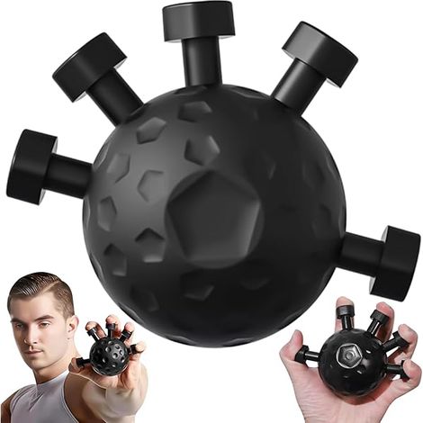 Grippeur Pour Doigts - Résistance 45 kg - Pour Renforcement De La Préhension Et De La Motricité Fine - Rééducation Main - 1 Pièce (1/5)