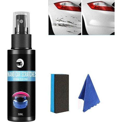 Autokratzer-Reparaturspray, Nano-Autokratzer-Reparaturspray, Autokratzer-Reparaturspray Nano, Autokratzer-Reparaturspray für tiefe Kratzer, Schnelle Kratzerreparatur (50 ml - 1 Stück)