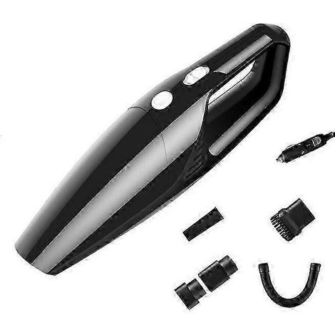 Aspirateur de voiture portatif avec filtre HEPA, sans sac, 12 V, 120 W, 4200 Pa, outil de nettoyage spécial voiture (1/4)