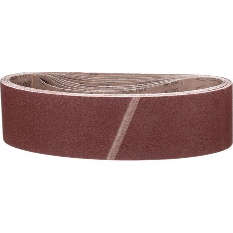 10 Pcs 100mm x 915mm Bande Abrasive 80 Grit Pour Affûtage De Couteaux (1/5)