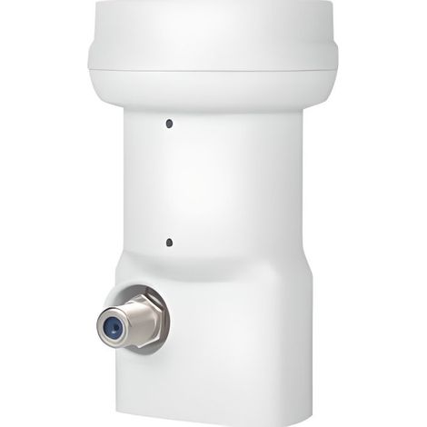LNB Single Universel - MEGASAT - Gain élevé 70dB - 3D 4K - Faible bruit 0,1dB - Résistant intempéries