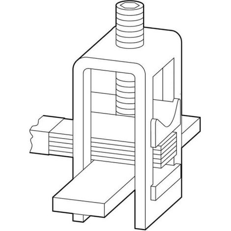 Abrazadera de riel Eaton k20x5 20mm 250A