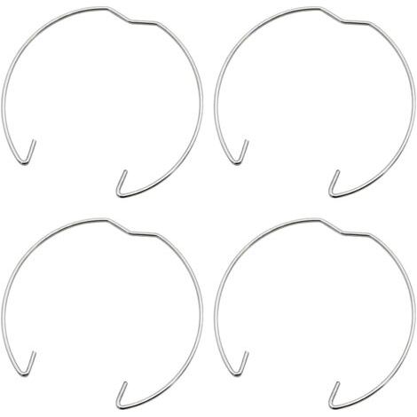 36 Stück Federring 50 mm für GU10 MR16 Strahler Federring Befestigungsring Clip für Halogen-LED-Leuchtmittel oder Einbaustrahler in Silber. (1/5)