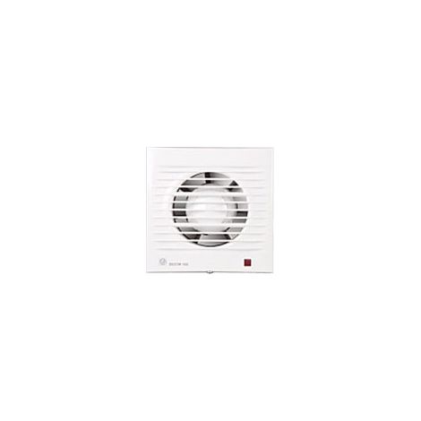 Soler Et Palau – Ventilateur extracteur de bain DECOR-100C – Débit 100 m3/h – Niveau sonore 40 dB – Clapet anti-retour intégré – Isolation IP44 (1/5)