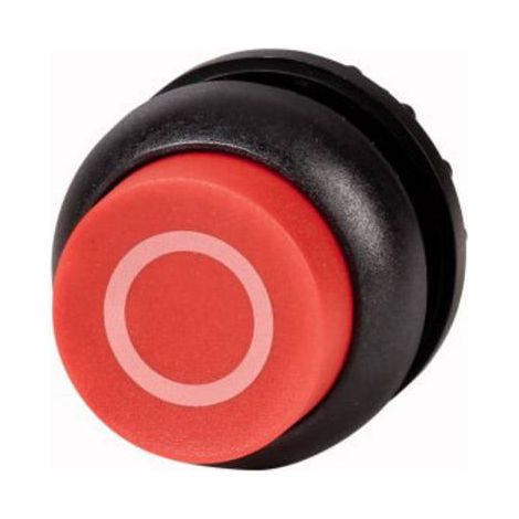 Bouton-poussoir saillant rouge 0 à rappel EATON M22S-DH-R-X0 (1/2)