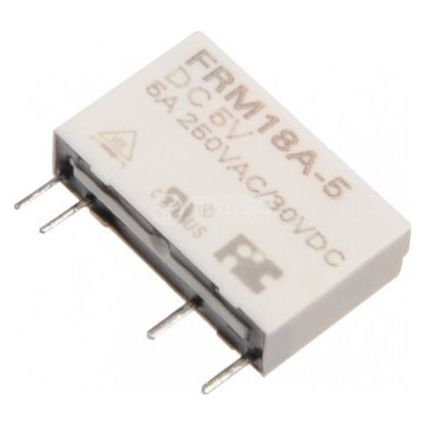 Relais 12Vdc 5Amp 1Cto Open Standby 20x12,x5mm
