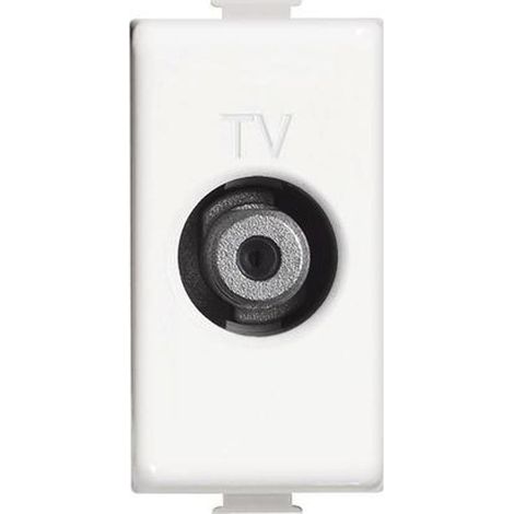 TOMA COAXIAL TV HEMBRA 'MATIX' BTICINO Blanco