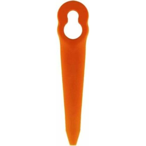 Lot de 100 Lames Compatible pour Coupe Bordure Stihl PolyCut 2-2 PolyCut 3-2, FSA 45 FSA 57 FSE 52, Lames en Plastique pour Coupe Bordure Stihl sans Fil (1/4)