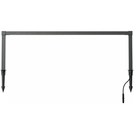 Piquet linéaire led barrier 90620 de redo group, ip65, aluminium, polycarbonate (1/5)