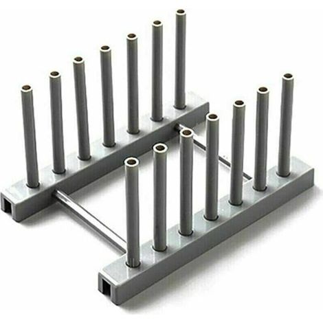 Ustensiles de cuisine Assiette Rack Assiette Rack Cuisine Rack Égouttoir (Gris)-Fei Yu (1/3)