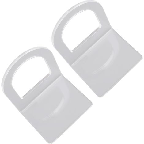 Acrylic Sink Brush Holder with Glossy Clear Design for Kitchen Organization, Pack of 4 Adhesive Brush Holders for Storing Sponges and (1/5)