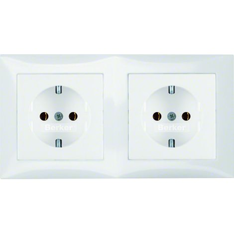 Enchufe berker 47208989 Schuko 16 A 250 V