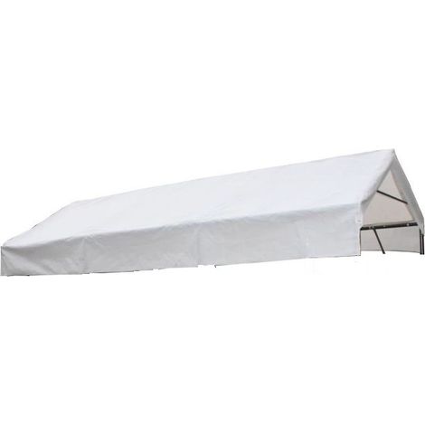 cover di ricambio per carport auto eurogarden "ercole" in poliestere 2,7x4,9 m
