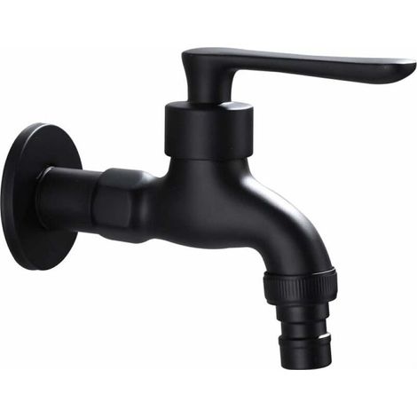Valve outdoor vintage for water cold Brass and ceramic 1/2\\' output and input Length 9 cm Installation easy (1/5)