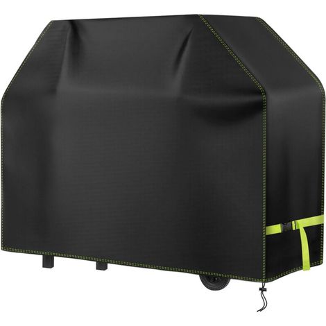 Housse Barbecue Exterieur, 420D Oxford Bache Barbecue Exterieur Protection 117 66 117cm, Anti-Vent/Solei/l'eau, Housse Plancha Convient la Plupart des Grills
