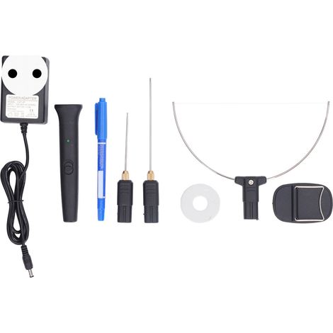 Stylo de Découpe Polystyrène 3 en 1 avec Fil Chaud - Machine à Découper Électrique pour Polyéthylène et Mousse - Alimentation AC 100‑240V, Prise UE (1/5)
