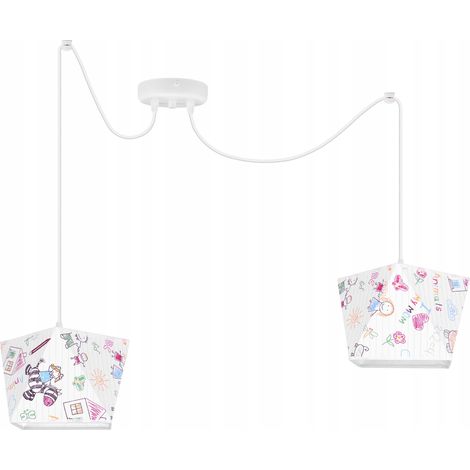 Lampada a sospensione Loft per la cameretta dei bambini con paralume a forma di ragno