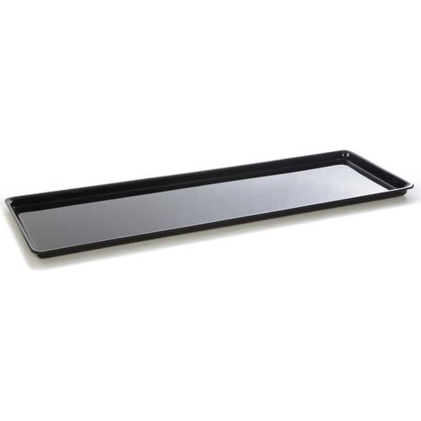 Plat en Plexiglas grande surface Noir 830x270x17mm - Matériel CHR Pro