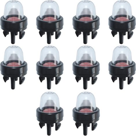 General Snap-in Primer Bulb Pump 188-512 Kit 10Pcs for Stihl Weed Eater McCulloch Craftsman Ryobi MTD Echo Poulan Homelite Gas Saw Parts. (1/5)