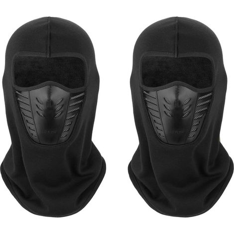 Masque intégral hiver thermique respirant avec panneau mesh et silicone (1/5)