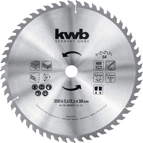 Sierra circular HM D.350 x 30 - 54Z (1/3)