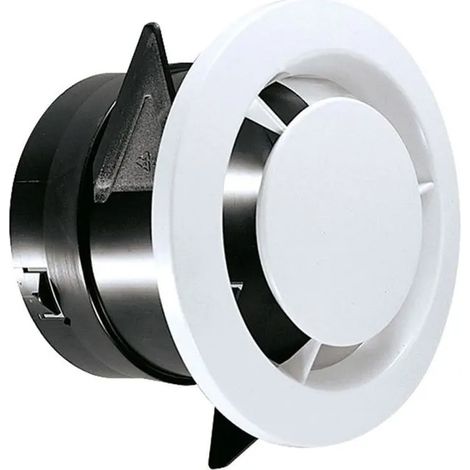 Bouche D Extraction - Diametre 80 Mm - Pour Vmc Double Flux - Haut Rendement Energetique - Unite (1/5)
