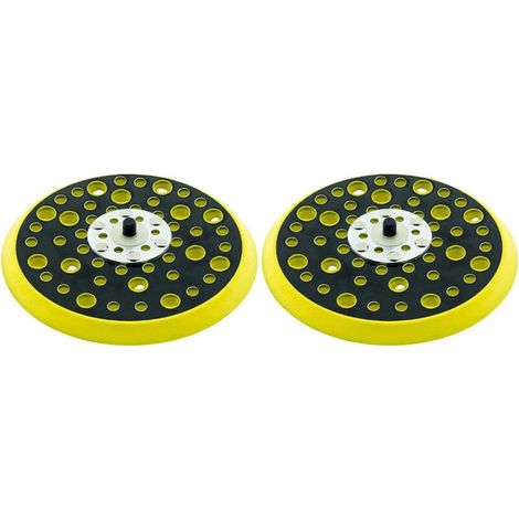 Tampon de support à boucle 150 mm, filetage 5/16, 52 trous, compatible avec Mirka (2 pièces) (1/3)