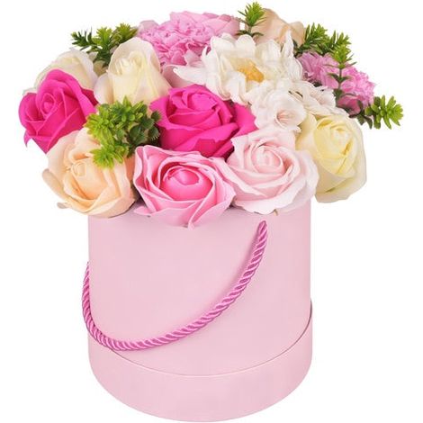 Flower box gift with realistic roses 23 cm 227567633 227567633 (1/5)