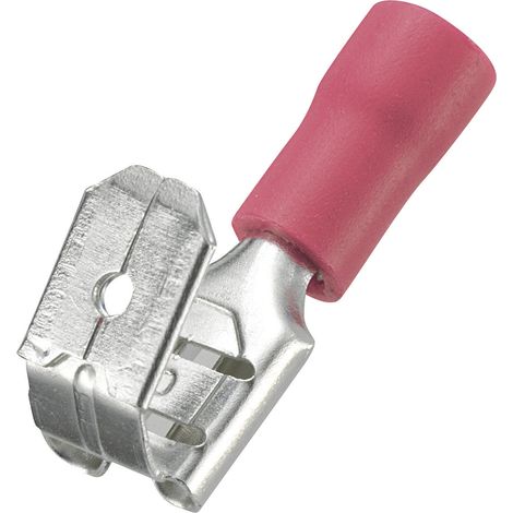 TRU COMPONENTS 1572129 Flachsteckhülse mit Abzweig Steckbreite: 6.4 mm Steckdicke: 0.8 mm 180 ° Teil