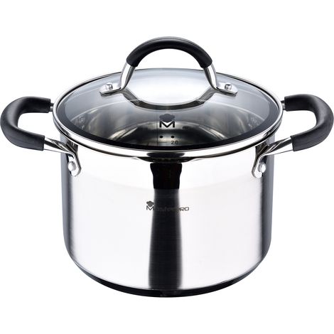 Olla de Cocción Lenta Masterpro BGMP-1505-BK Acero Inoxidable 4 L 10 L (1/5)