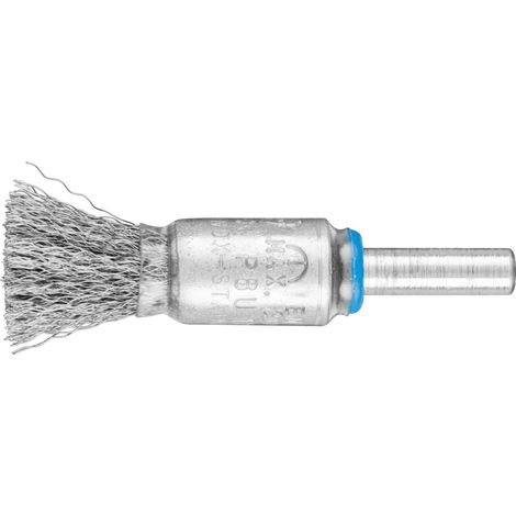 PFERD TOOLS Pinselbürste ungezopft PBU Ø13 mm Schaft-Ø6 mm Edelstahl-Draht-Ø0,15 10 Stk (1/5)