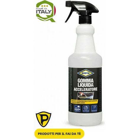 Acceleratore Spray Gomma Liquida 1 Lt BOSTIK - Impermeabile in 10 Minuti (1/5)