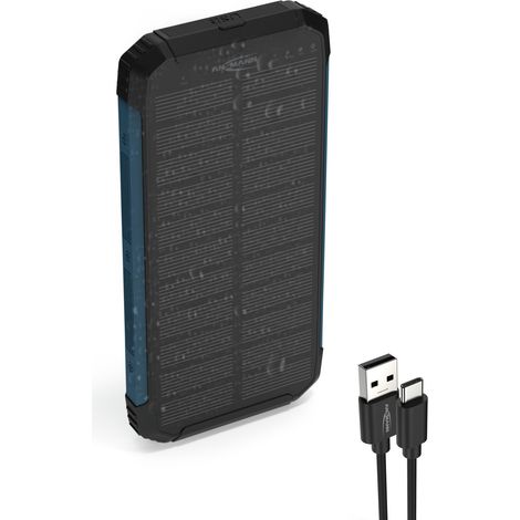 Banque d'énergie solaire 10000mAh, en plein air avec lampe de poche (1/5)