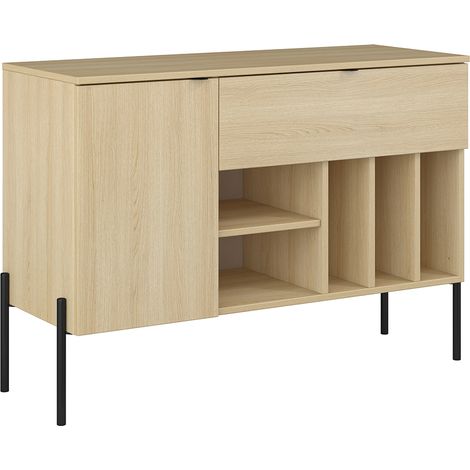 Buffet 1 anta 1 cassetto Lucilla marrone 75cm
