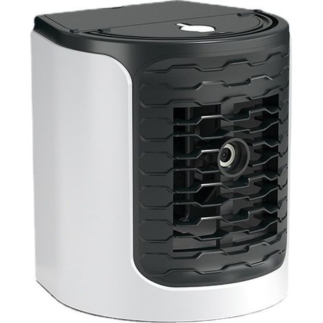 Refroidisseur d'air évaporatif 3 en 1 portable, ventilateur de bureau avec brume, oscillation automatique, 6 vitesses, minuterie 6H pour maison et bureau (1/5)
