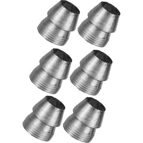 6 Pièces Lot de Coins pour Hache Coin De Rechange Métallique Manche De Marteau Remplacement pour Hache (1/5)
