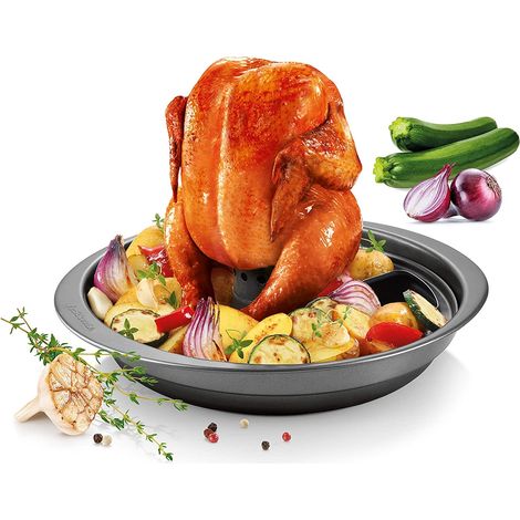 Molde con soporte Delicia para asar pollo - Ø 33 cm (1/5)