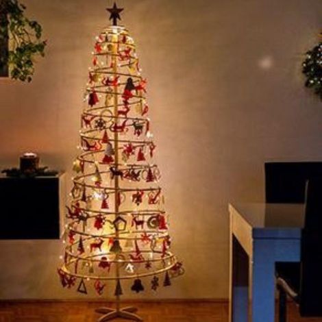 Luce al led bianco calda per albero di Natale (1/2)