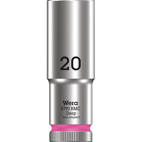 Wera Bussole 20 mm in Acciaio Cromo Vanadio, Lunghezza 83 mm (1/4)