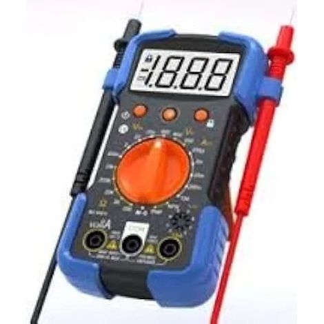 Herramienta de medición electrónica link multimetro digitale pantalla LED retroiluminada
