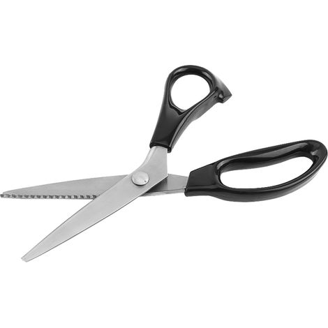 Ciseaux cranteurs triangulaires décoratifs pour tissu, 3, 5 et 7 mm