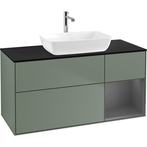 Villeroy & Boch F832GKGM Armoire sous-lave-mains Finion F83 (1/2)