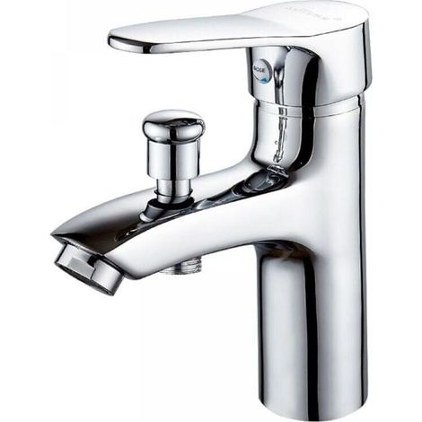 Mitigeur baignoire - Monotrou - Limiteur température - Conversion 2 sorties - Clapet anti-retour (1/5)