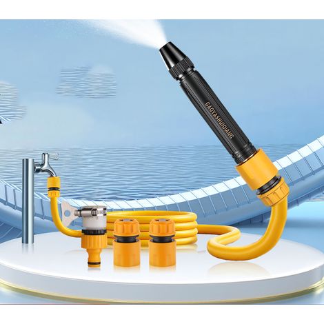 Buse haute pression - Pulvérisateur portable réglable puissant anti-fuite, buse haute pression lavage voitures  jardin, lavage de voiture, (1/4)