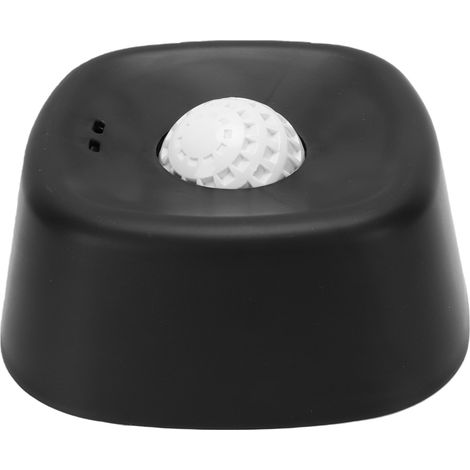 Bol à lécher pour chien, Base antidérapante, nourriture liquide multifonctionnelle détachable pour la maison, noir avec boule roulante blanche (1/5)