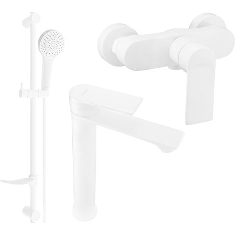 Mexen Royo DF05 conjunto de ducha, blanco - 72214DF05-20 (1/4)