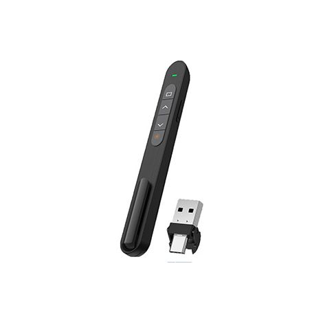 Control remoto inalámbrico 2 en 1 para presentaciones con conexión USB tipo C – 2,4 GHz, compatible con PowerPoint, Slides, PDF y Keynote. (1/5)