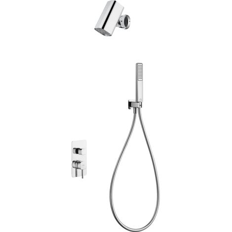 Set doccia incasso monocomando Toscana con soffione Tube [ IMEX® ] (1/4)